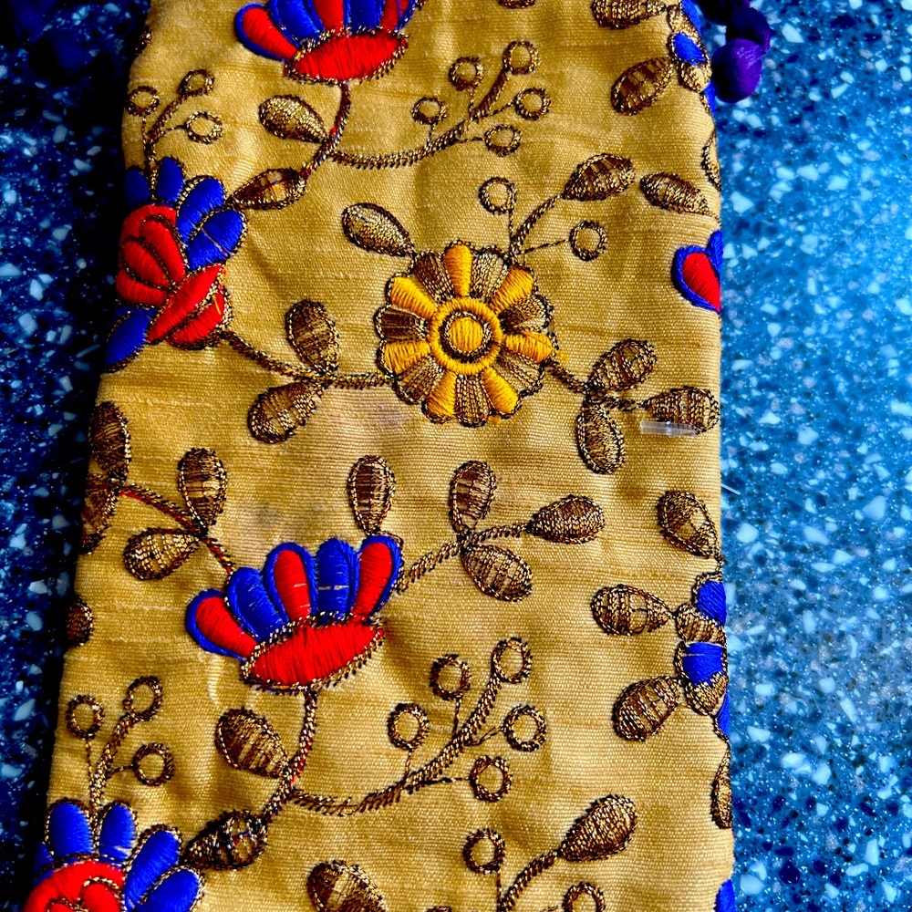 Indian Zara Design Embroidered Handmade sling Bag